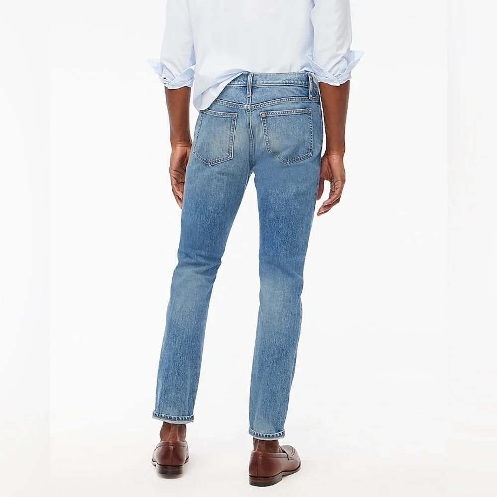 NWT J.Crew Flex Slim Fit Stretch Jeans Medium Wash Men’s 32x32 $128